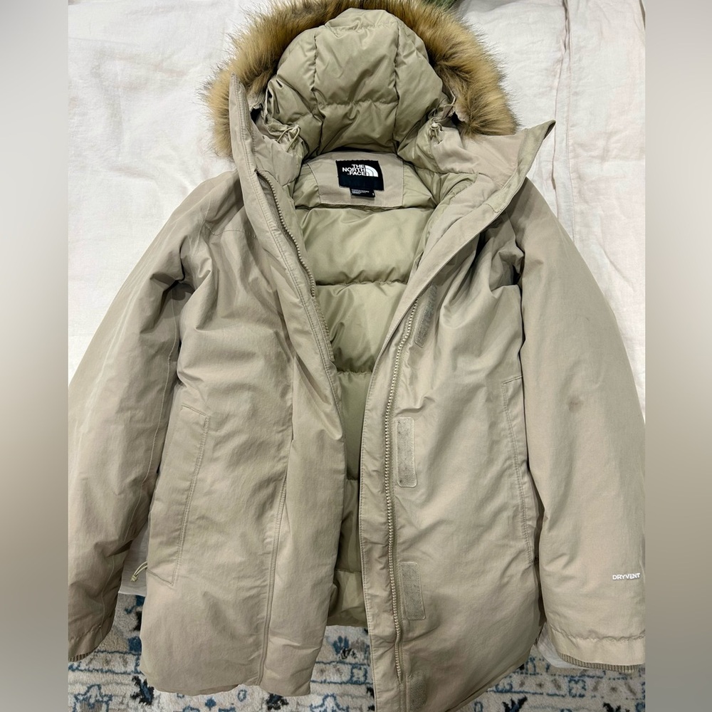 The North Face Light Tan Jacket - Womens Small